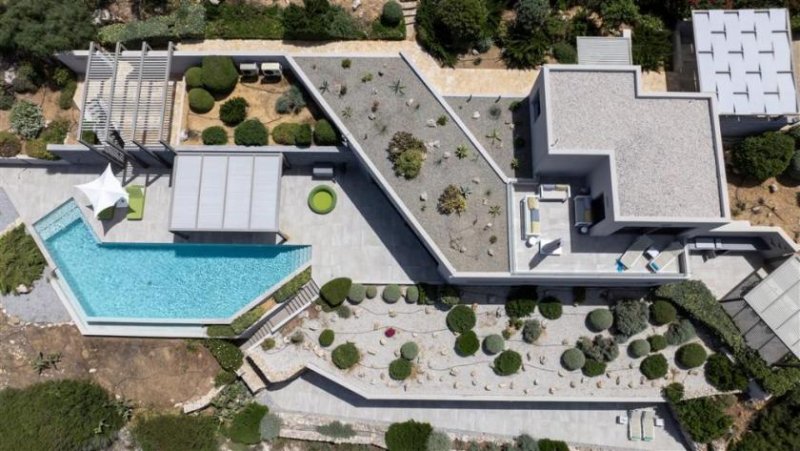 Kokkino Chorio Kreta, Kokkino Chorio: Traumvilla mit makelloser Aussicht mit einer privaten Bucht zu verkaufen Haus kaufen